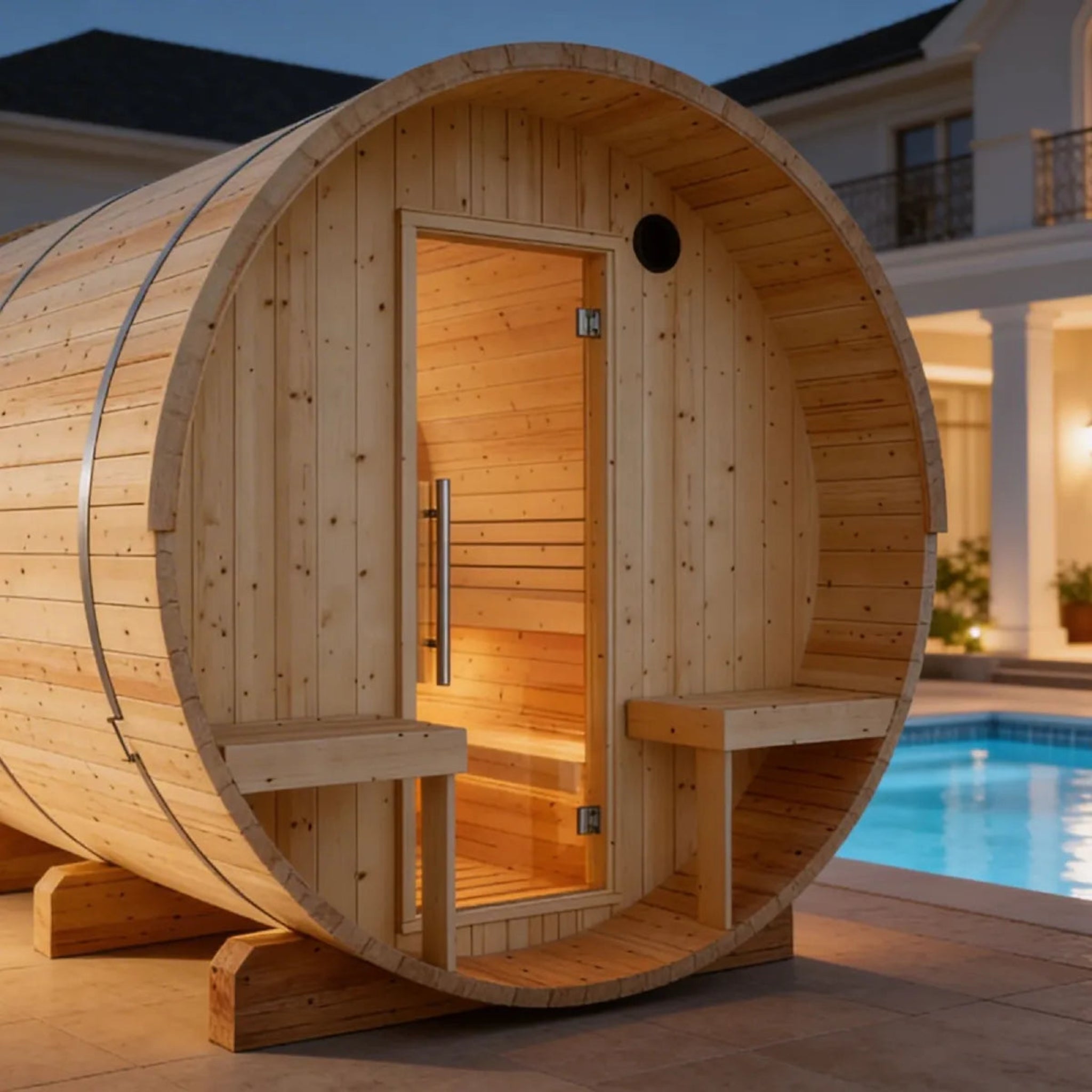 Helsinki Finnish Barrel Sauna 