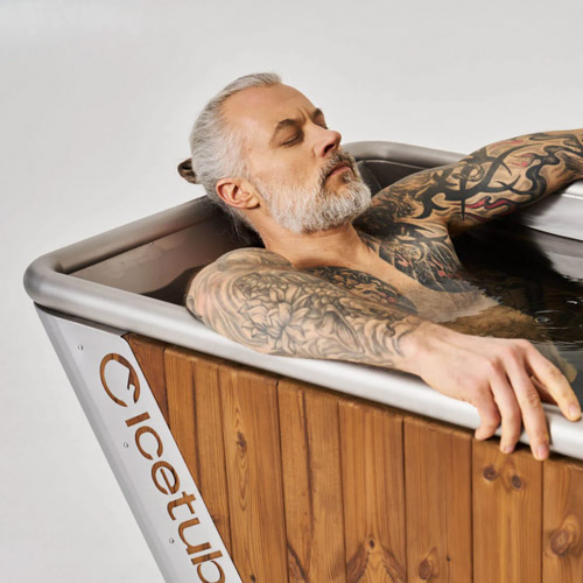 cetubs IceBath Cold Plunge Tub with Heating & Cooling – Thermowood & Stainless Steel