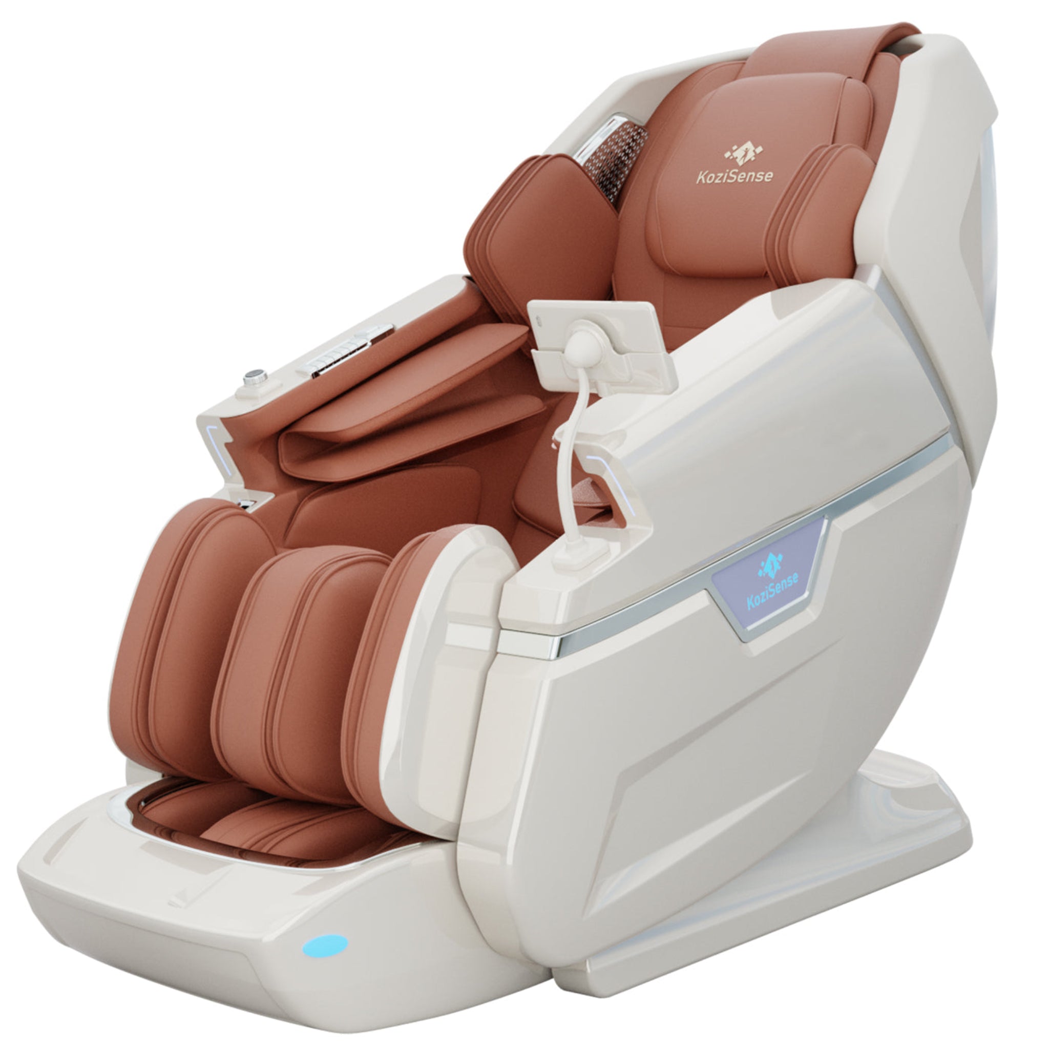 KoziSense L66 4D + 3D dual mechanism luxury massage chair in [color] with SL-track, graphene heating, and zero gravity recline.