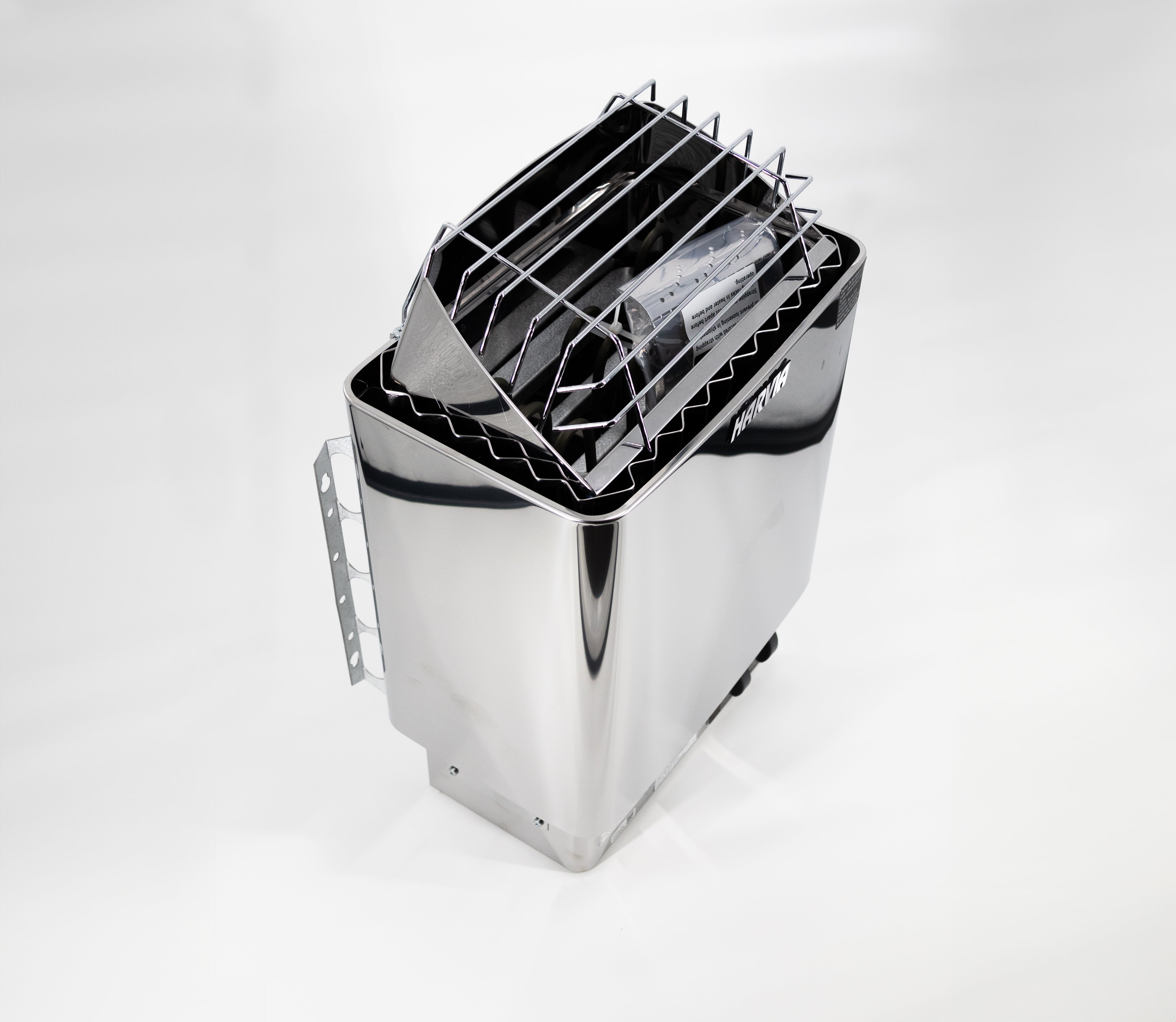 Harvia KIP80W 8kW Wall-Mounted Electric Sauna Heater | Stainless Steel | 208V/240V