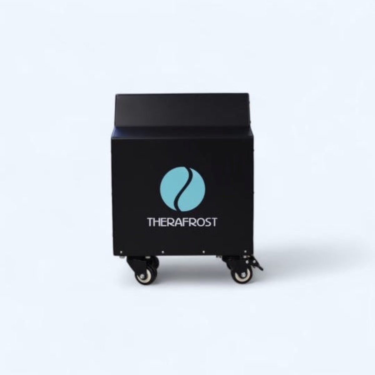 TheraFrost Flow portable unit with a sleek design and advanced filtration system for ice baths.