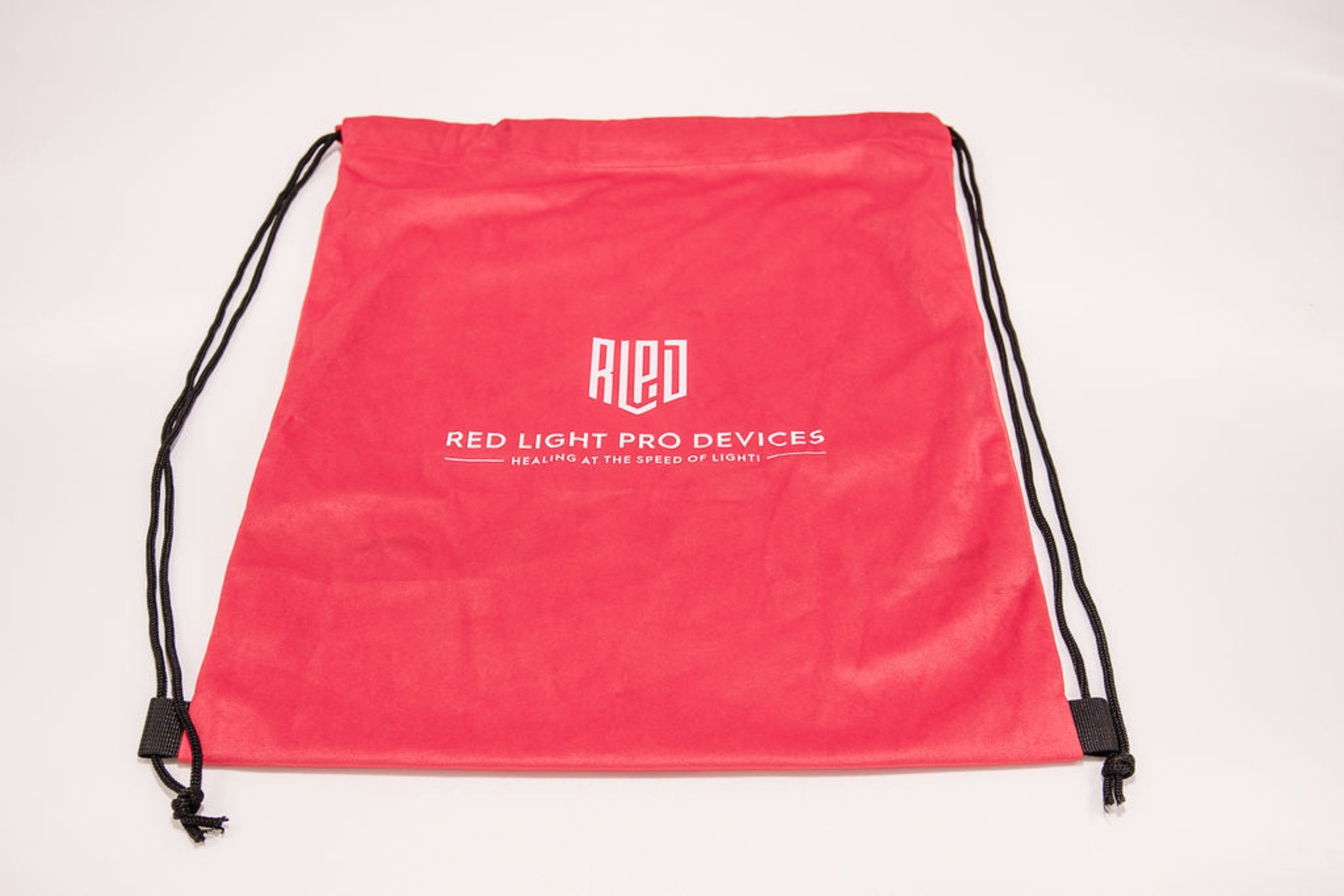 Red Light Pro Devices red carrying bag for portable medium therapy pad storage and travel