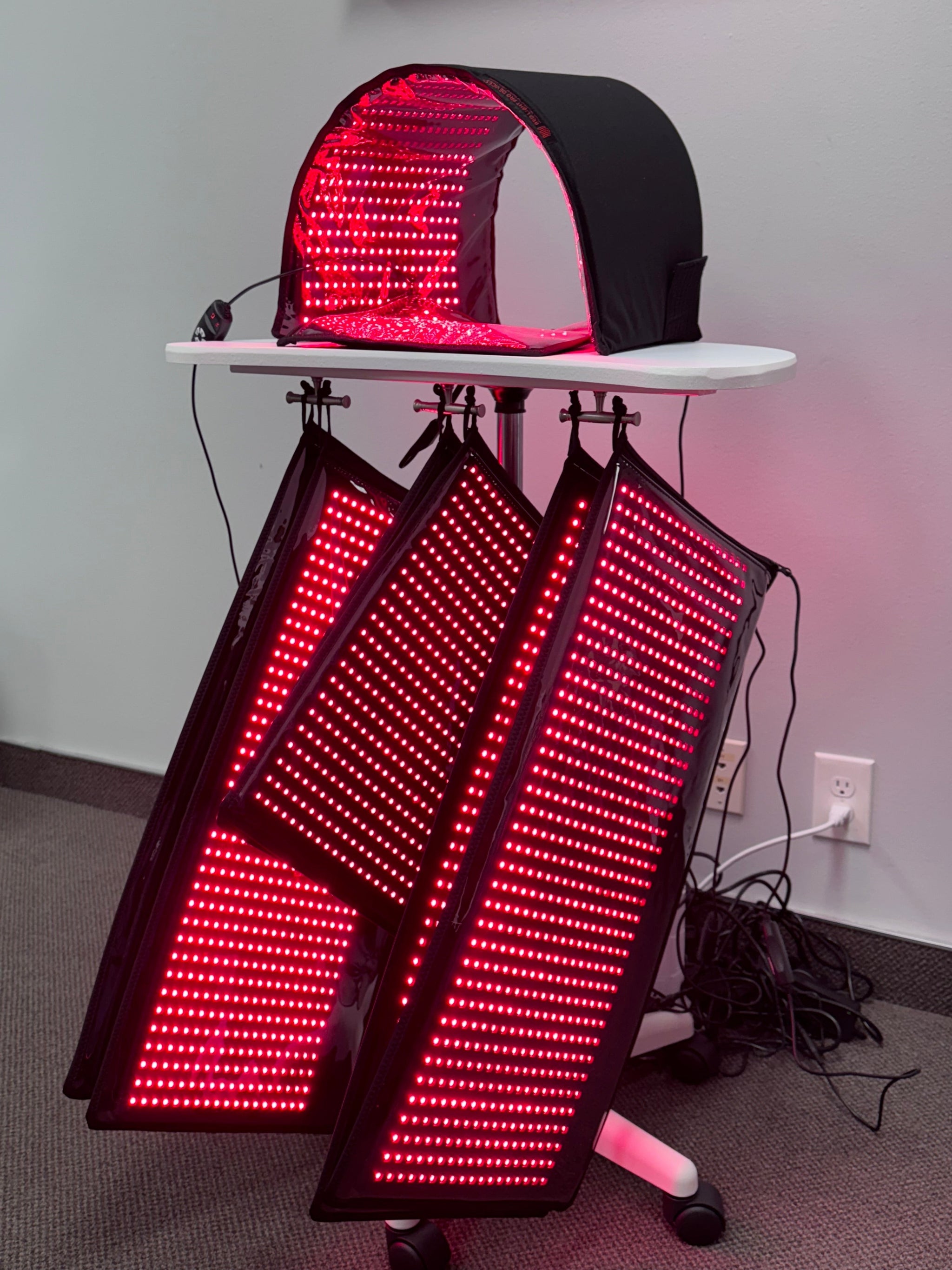 Red Light Pro Devices full body red light sculpting system with 12690 LEDs and 8 therapy devices