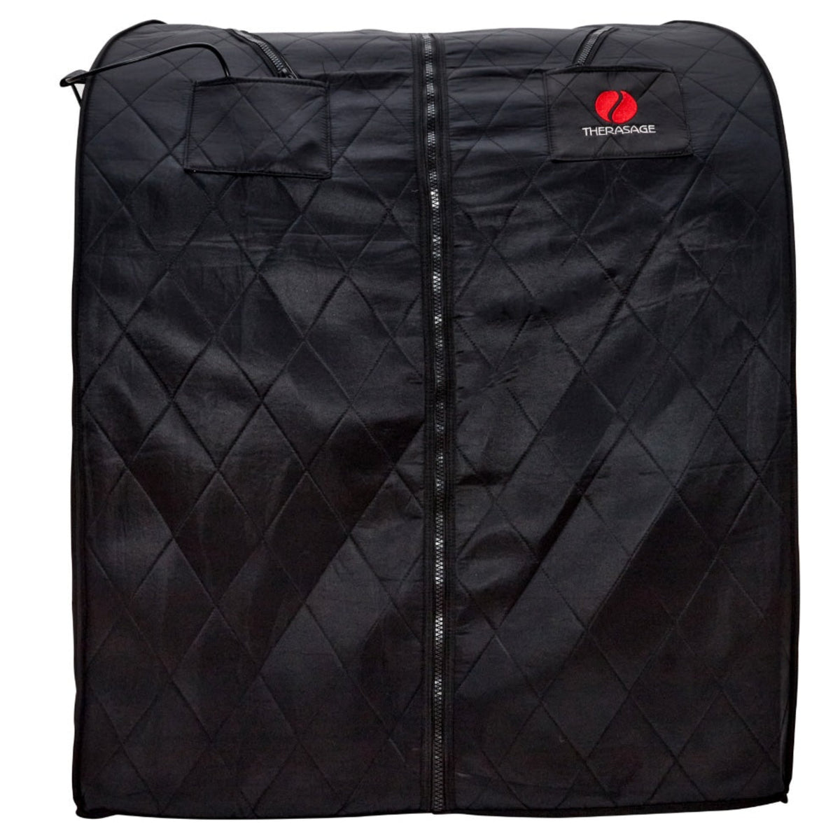 Thera360 Plus Portable Infrared Sauna  black quilted design.