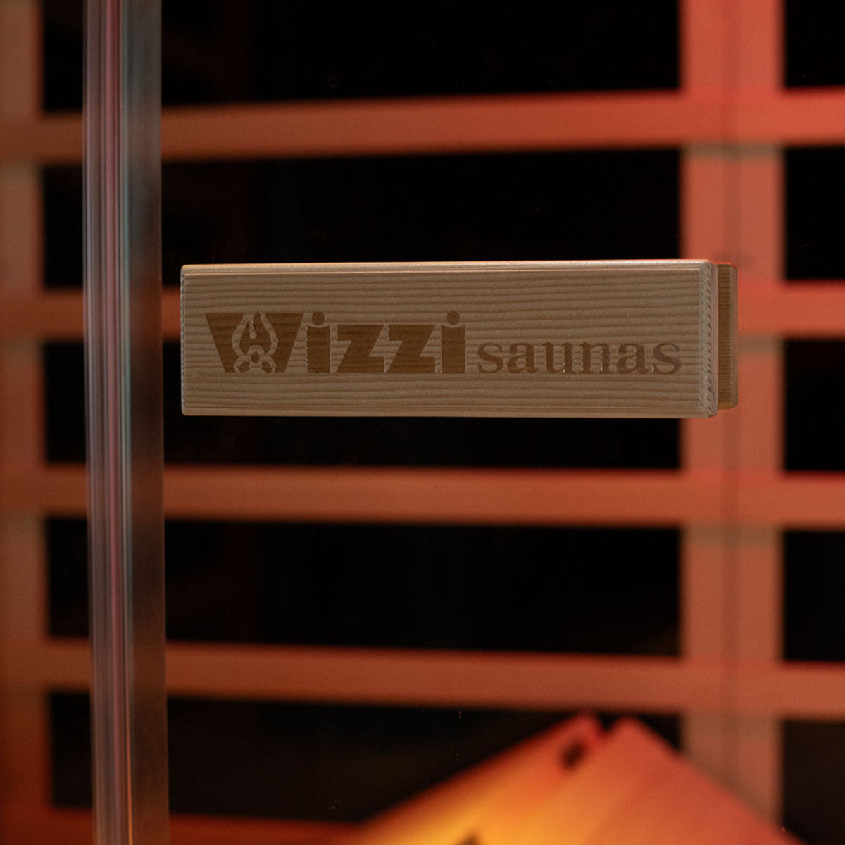 Wizzisaunas S03 3-person infrared sauna – brand name view