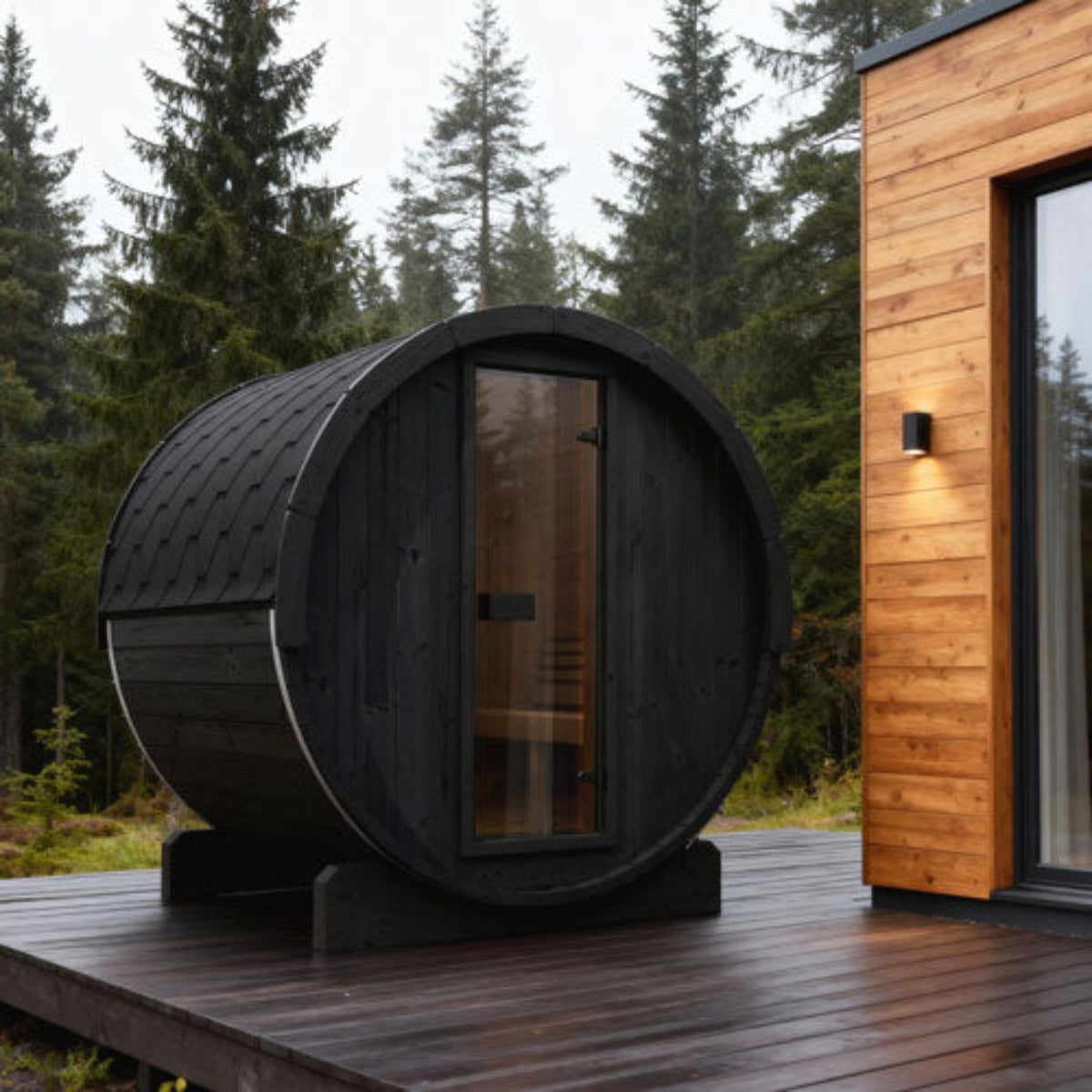 SaunaLife ERGO-Series E7B in outdoor lifestyle