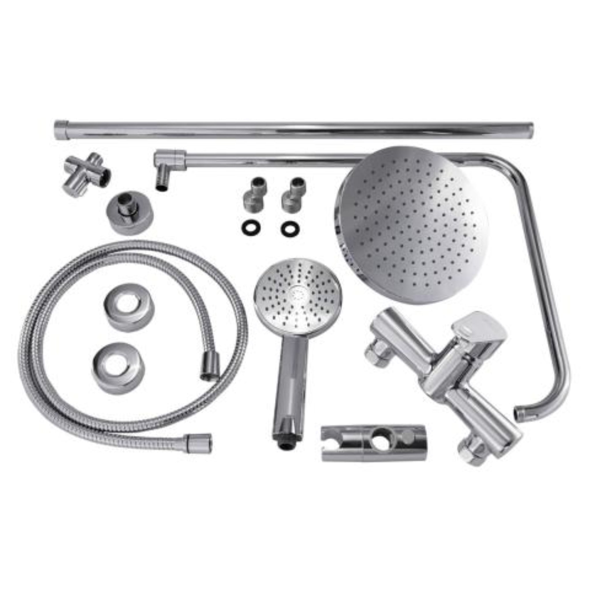 SaunaLife R3 Barrel Shower fixtures and hardware detail