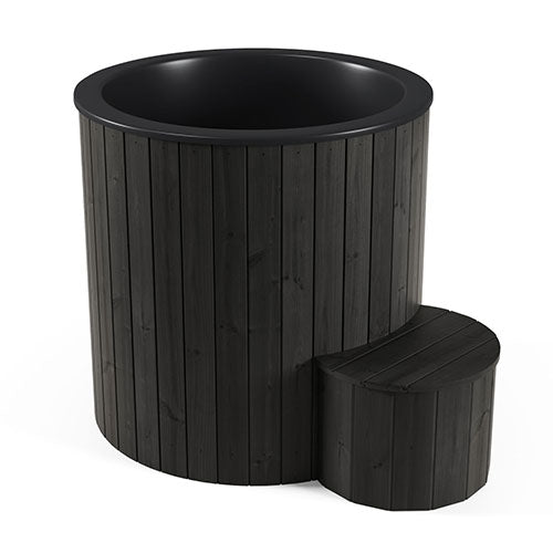 SaunaLife S1B cold and hot immersion tub on a white background