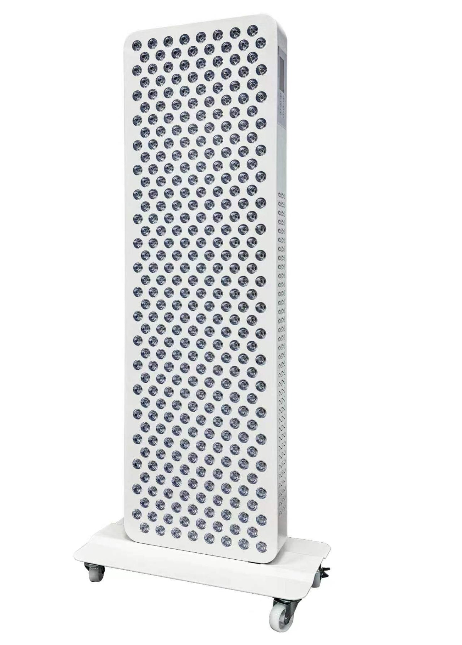 White Nicebeam therapy device with a grid pattern on a white background