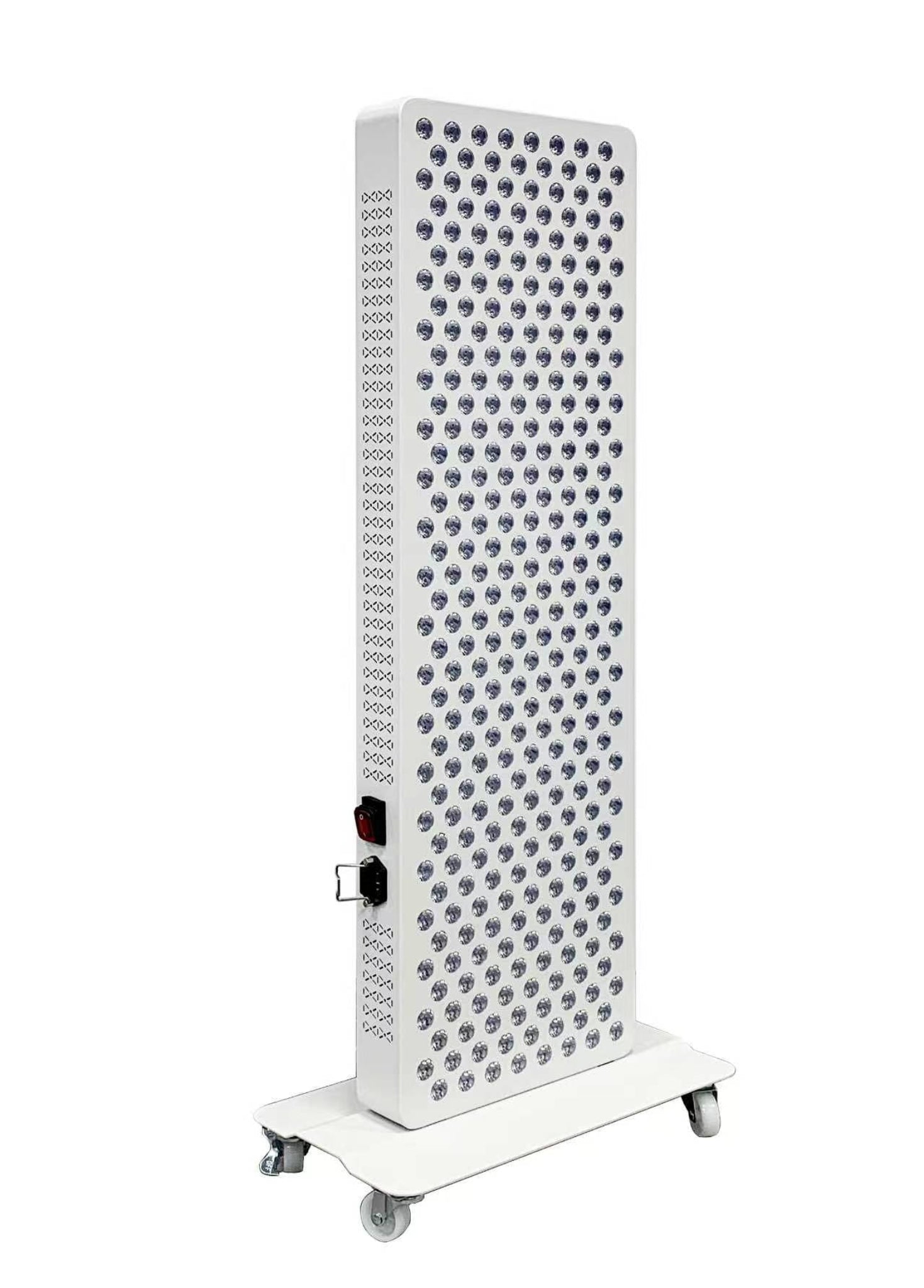 side angle view of the Nicebeam red light therapy device 