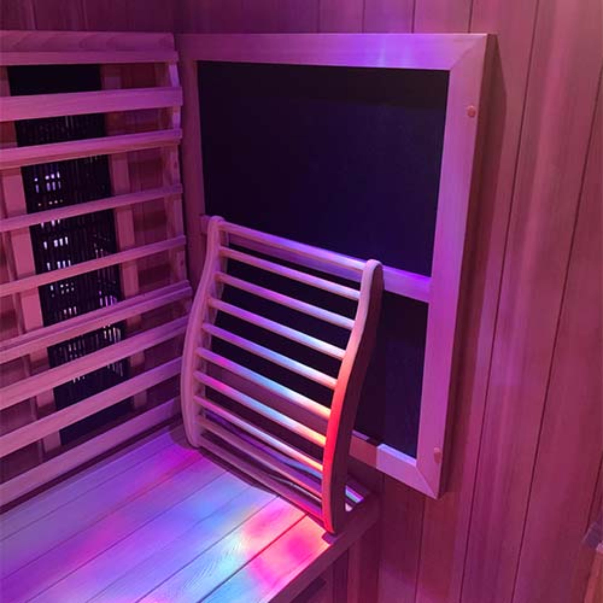 Finnmark FD-2 infrared sauna interior