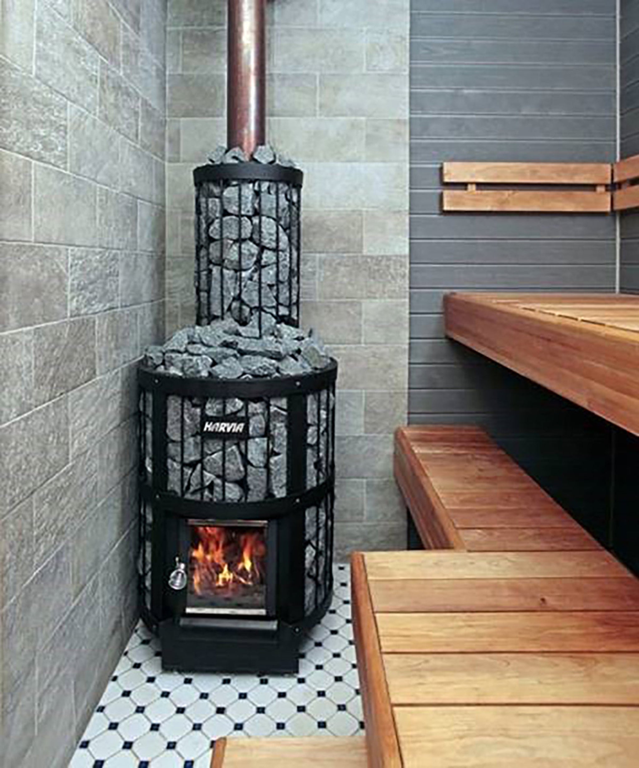 Harvia Legend Se in saunaries 16.0kW Wood Sauna Stove