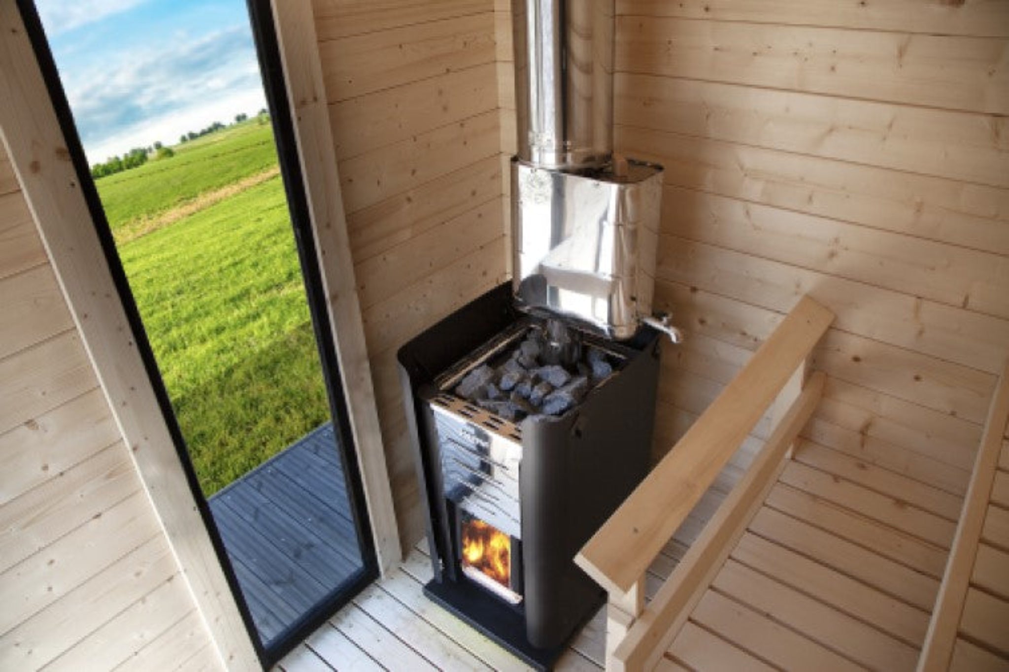 Harvia Pro 36 Wood-Burning Sauna Stove - view 2
