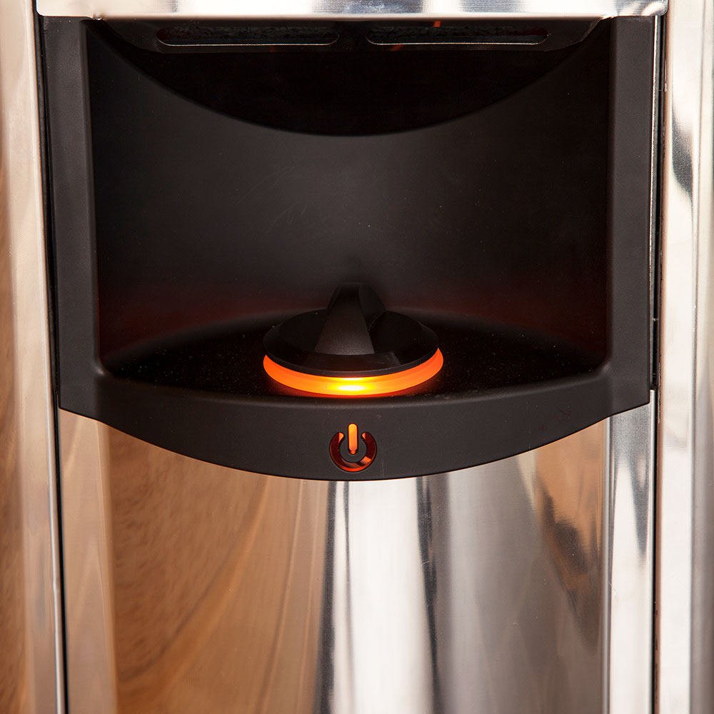 Harvia The Wall SWS80 Electric Sauna Heater, Stainless Steel