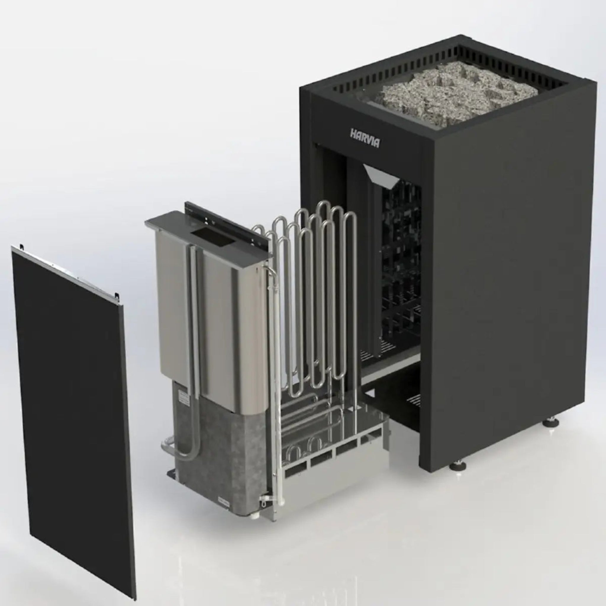 Harvia Virta HL90 9kW electric sauna heater — alternate view 2