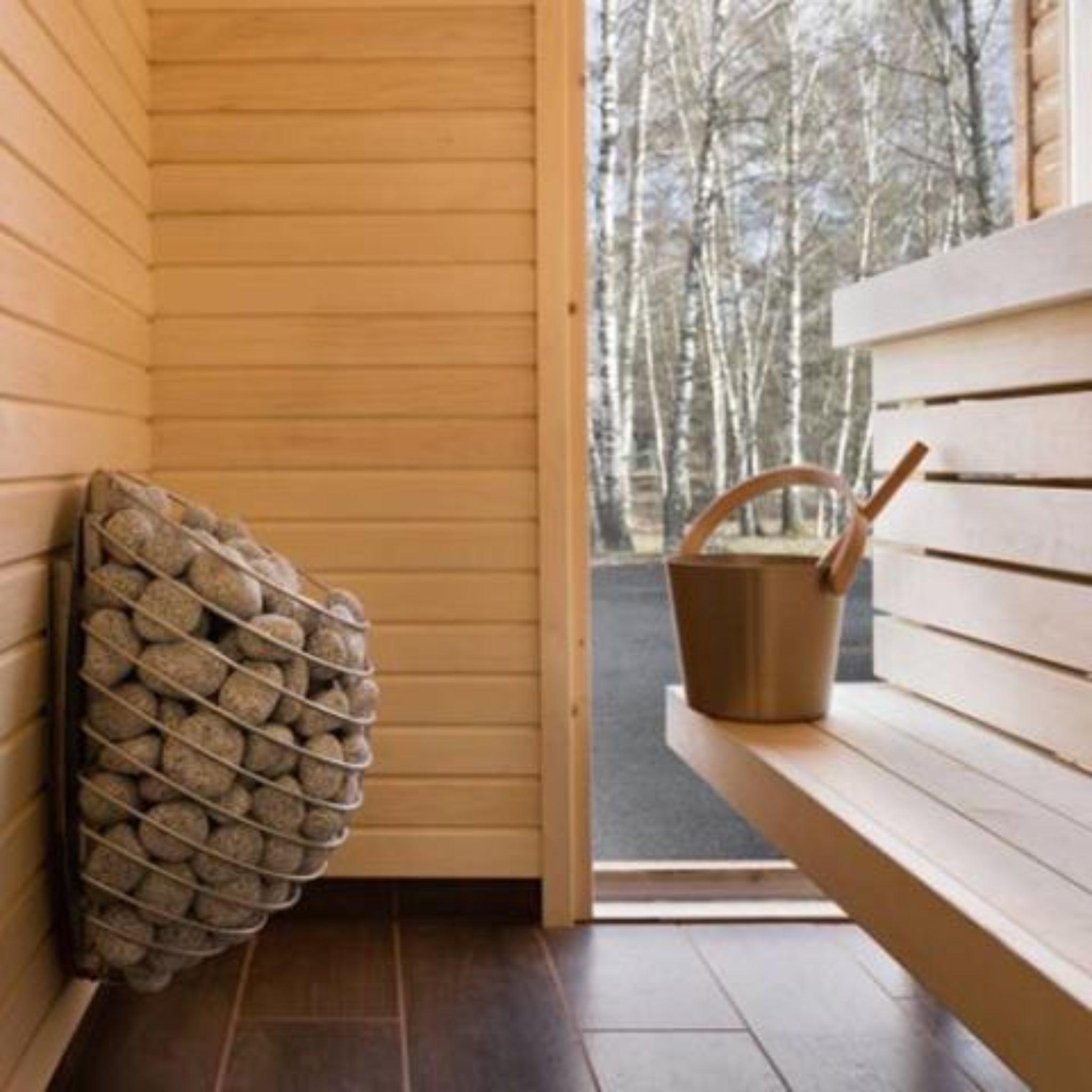 HUUM DROP 9kW Sauna Heater – lifestyle view 