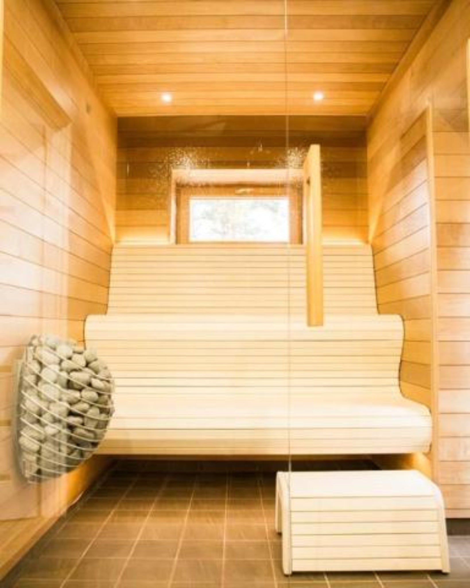 HUUM DROP 9kW Sauna Heater – lifestyle view 