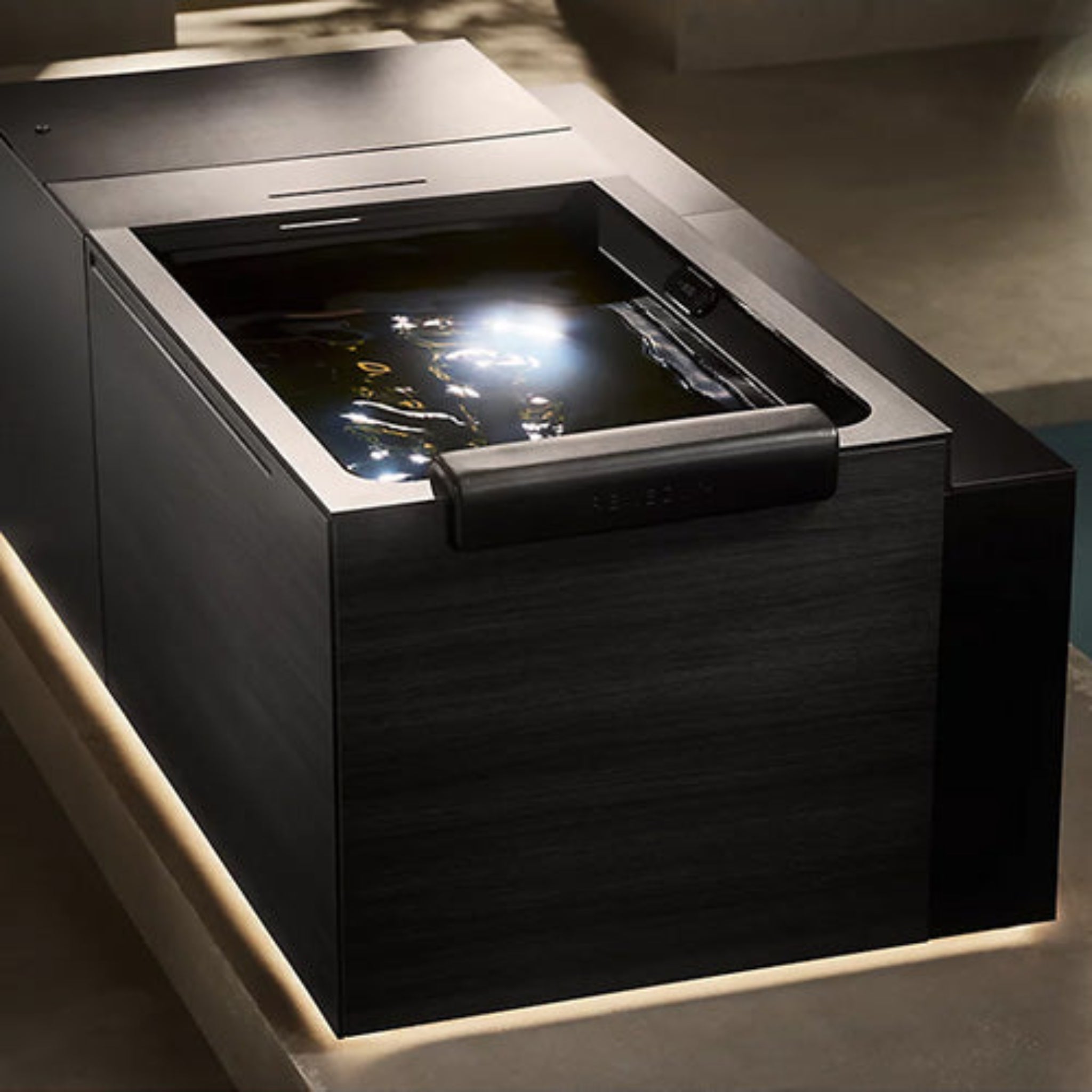 Kohler x Remedy Place Ice Bath – three-quarter angle view
