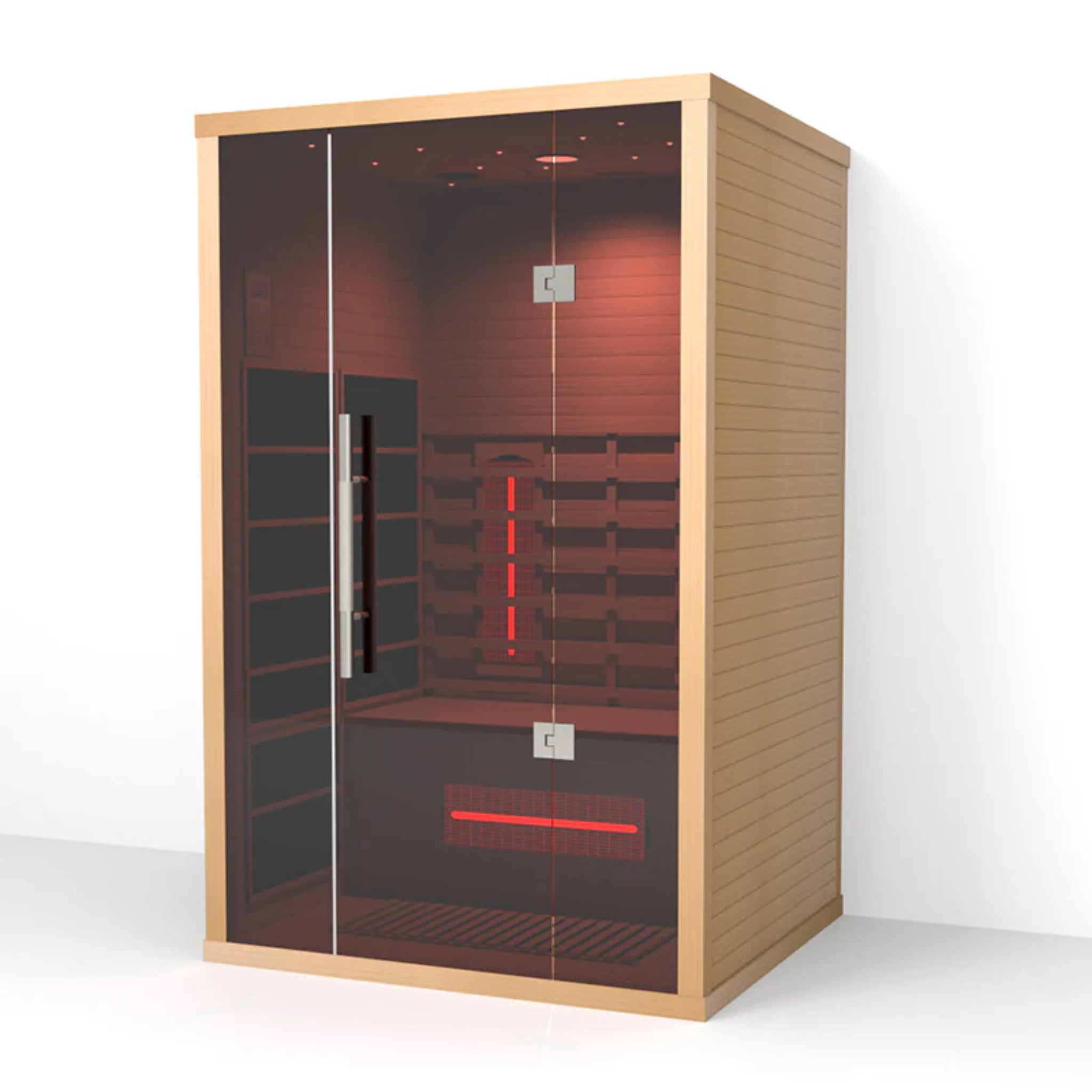 Lumin Infrared Sauna Two – 2 Person Far-Infrared Sauna | Canadian Hemlock