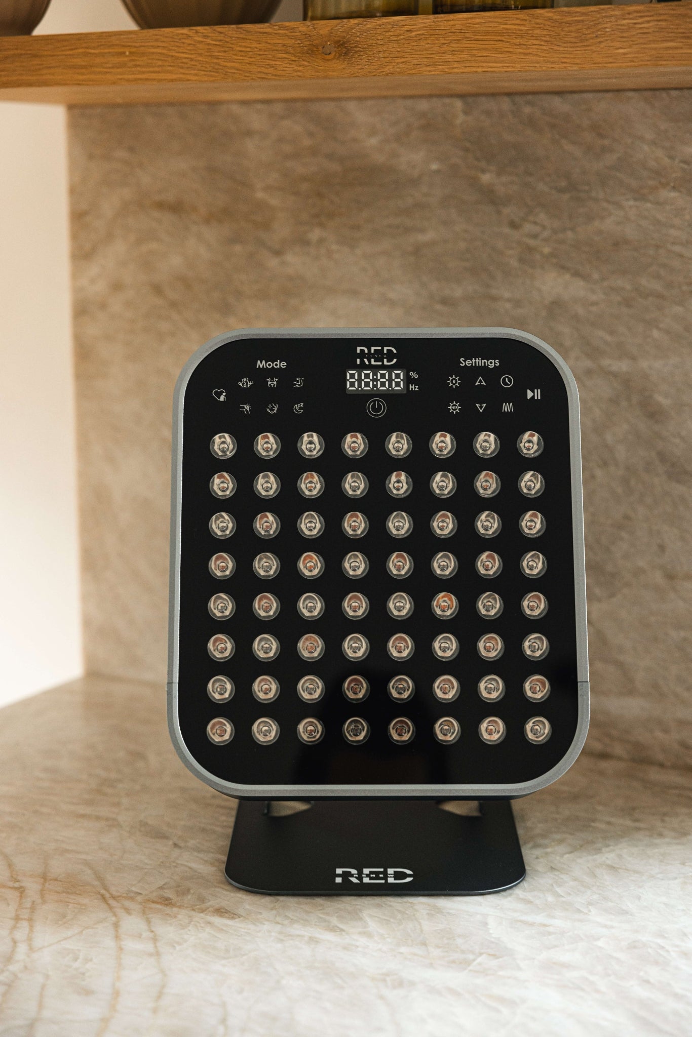 Renew Red Light Small Panel portable red light therapy device – front view