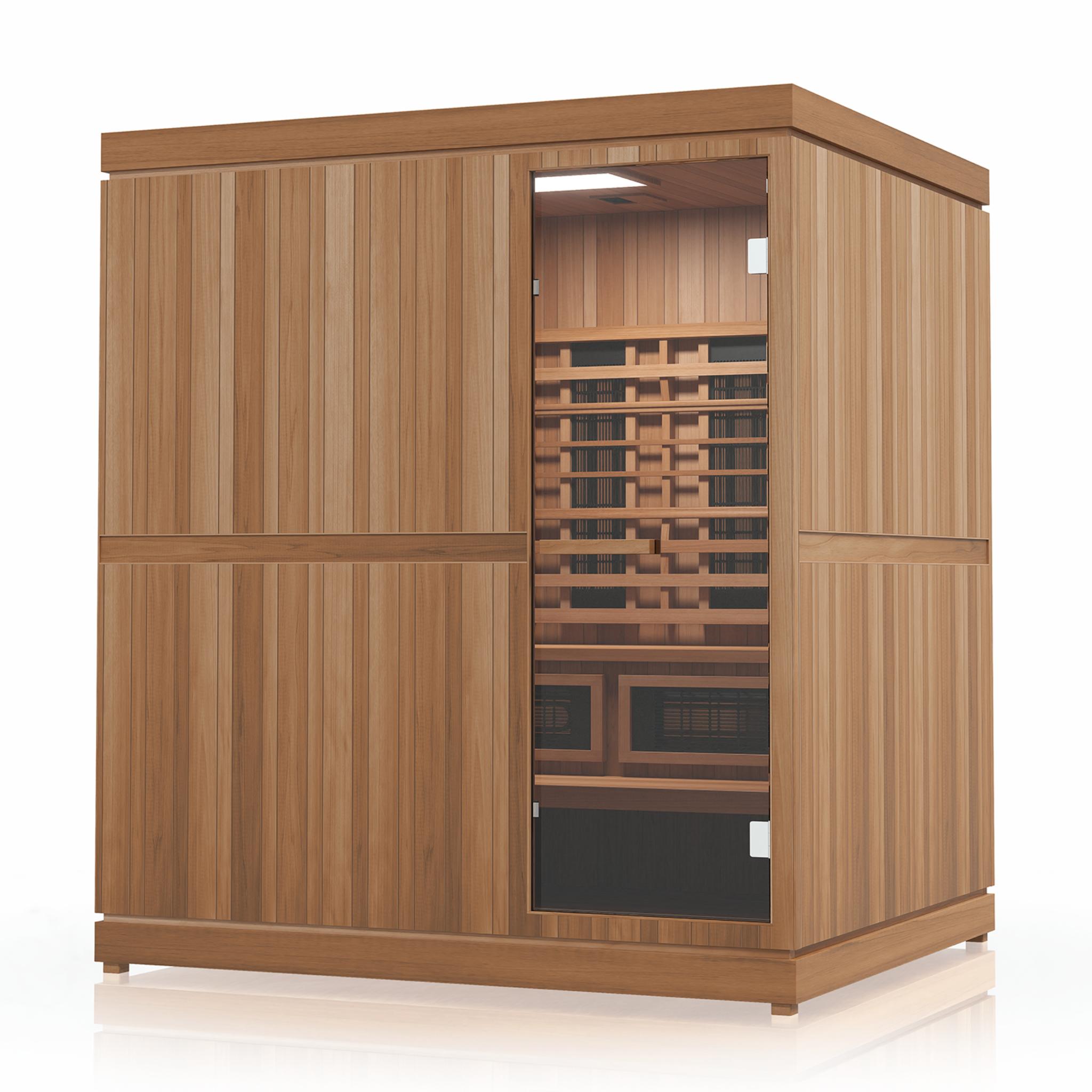 Finnmark FD-5 Trinity combination sauna front angle view