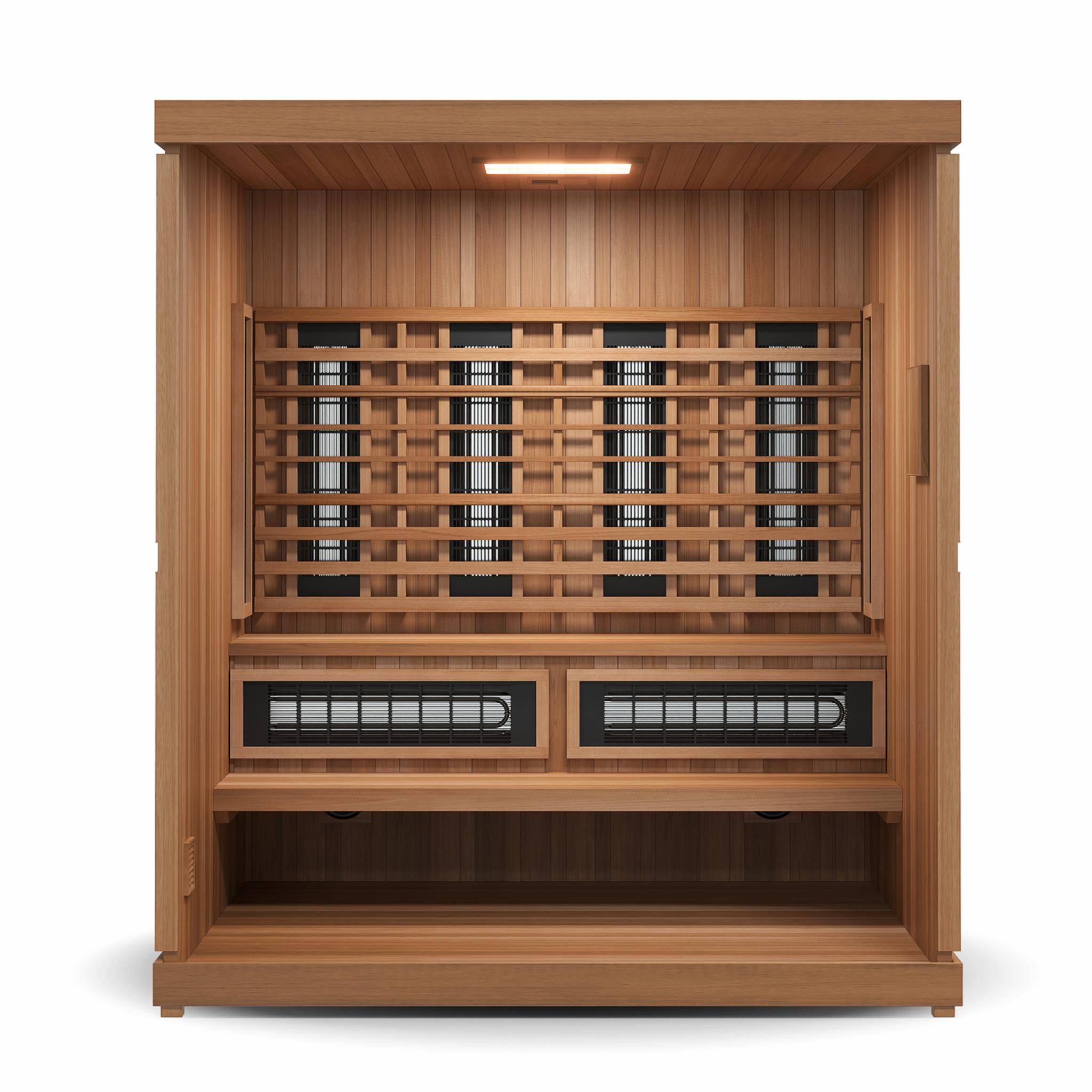 Finnmark FD-5 Trinity 4-Person Combination Sauna | Infrared + Traditional + Red Light