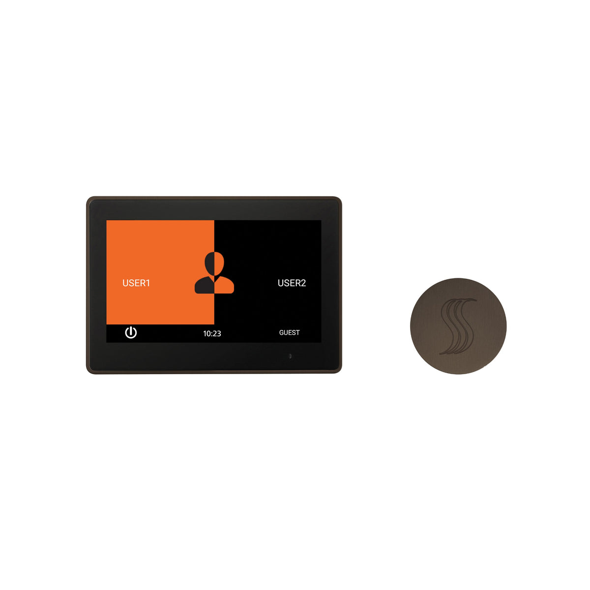 ThermaSol ThermaTouch2 + SteamVection kit — 10", Round, Oil Rubbed Bronze