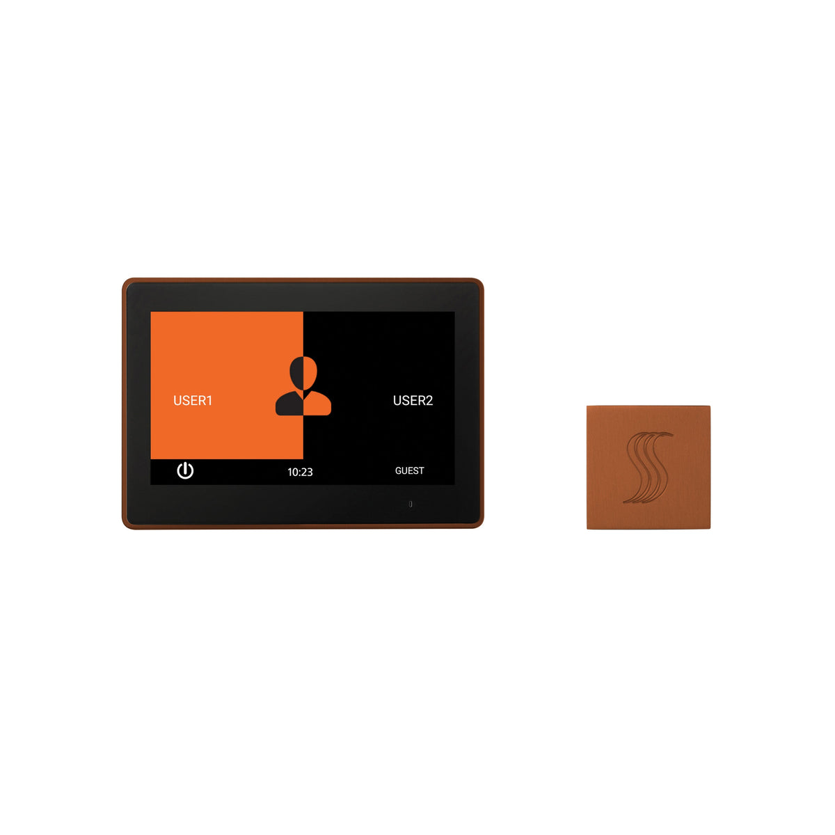 ThermaSol ThermaTouch2 + SteamVection kit — 10", Square, Antique Copper