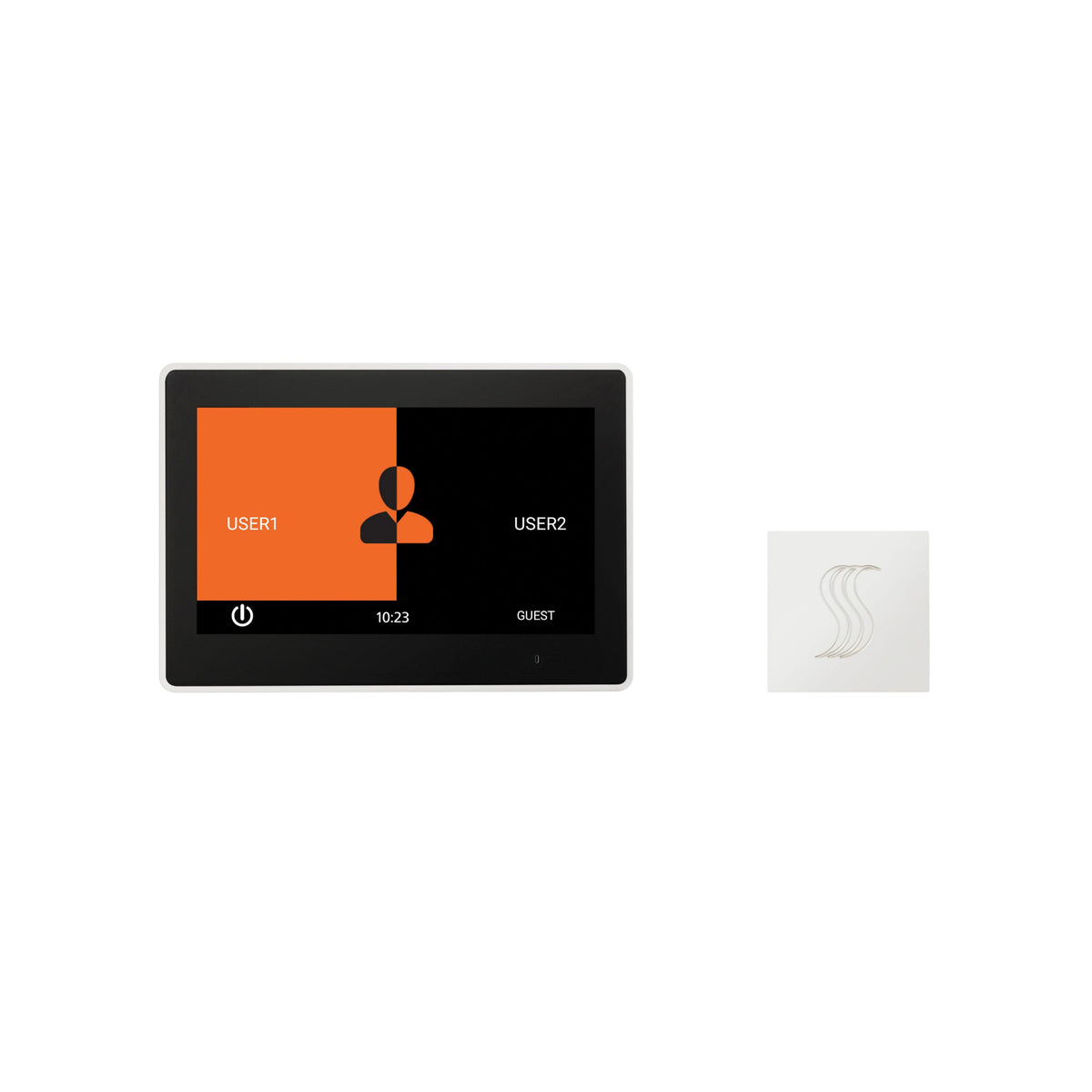 ThermaSol ThermaTouch2 + SteamVection kit — 10", Square, White