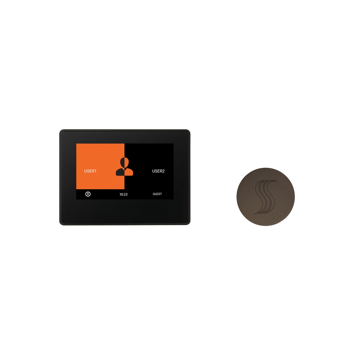 ThermaSol ThermaTouch2 + SteamVection kit — 7", Round, Oil Rubbed Bronze