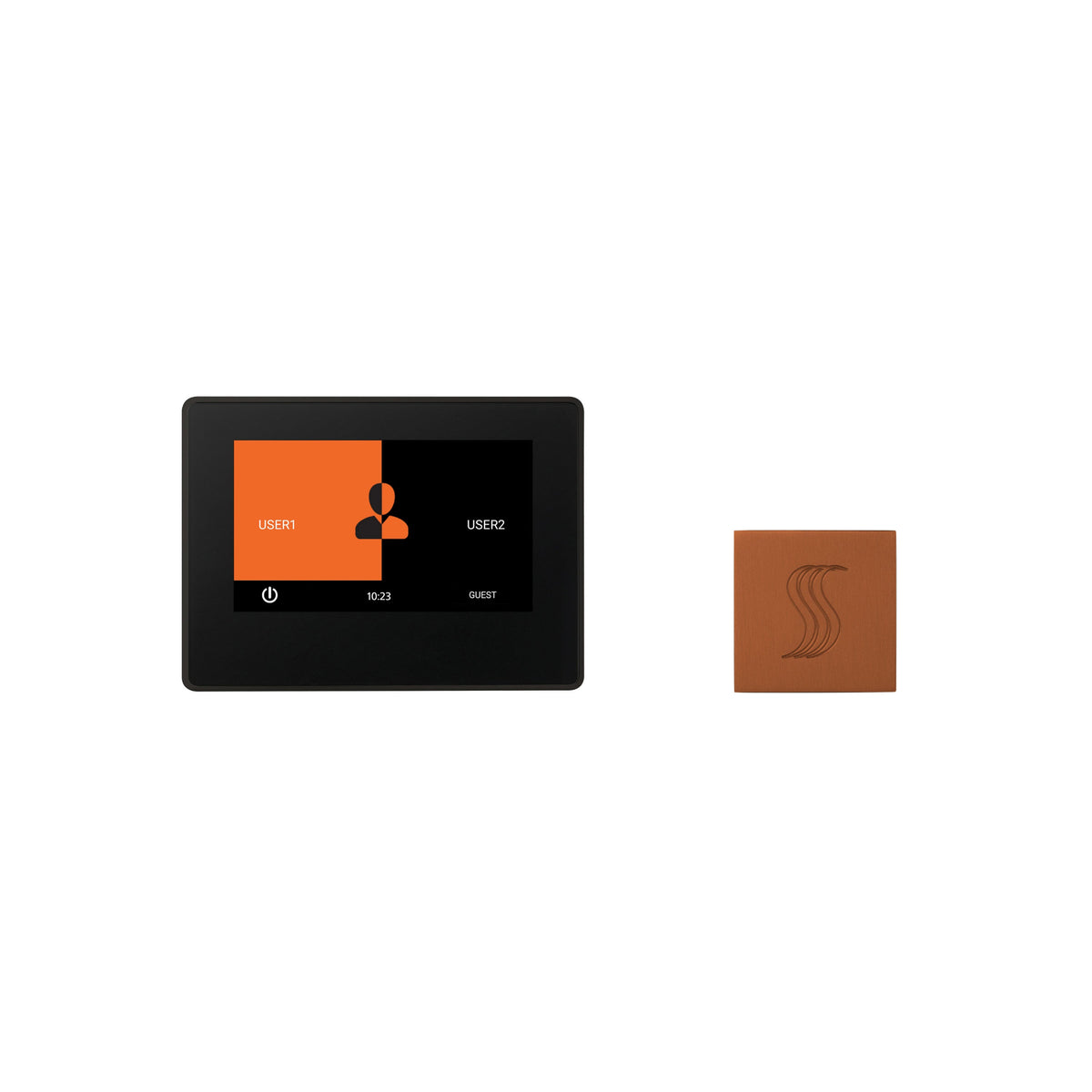 ThermaSol ThermaTouch2 + SteamVection kit — 7", Square, Antique Copper