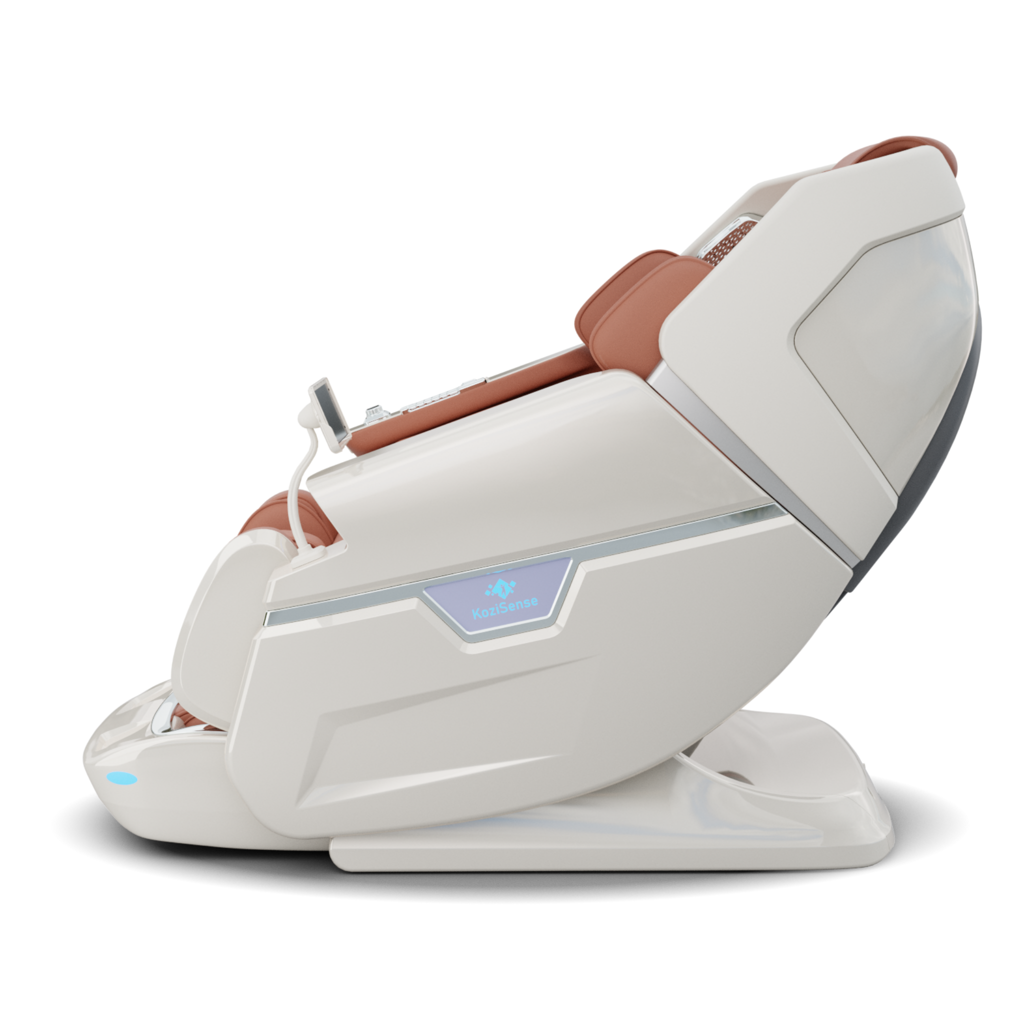 KoziSense L66 4D + 3D dual mechanism luxury massage chair in [color] with SL-track, graphene heating, and zero gravity recline.